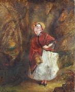 William Powell  Frith Barnaby Rudge painting